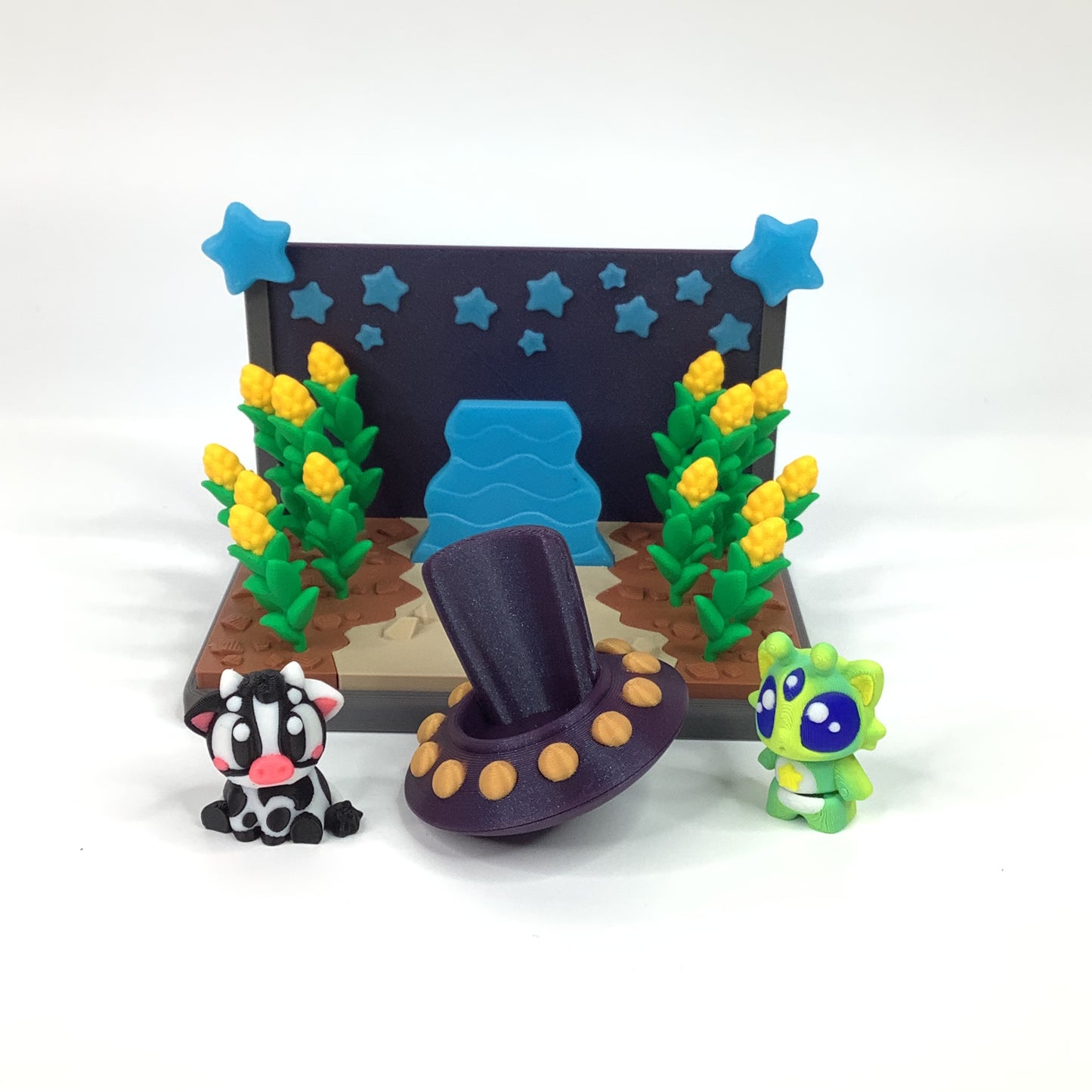 Cat-lien Desk Diorama