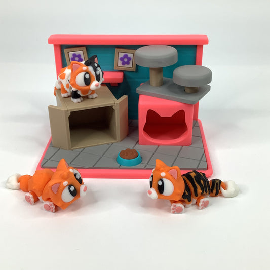 Cat Desk Diorama