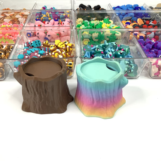 Stump with 15 Mystery Micro Desk Besties
